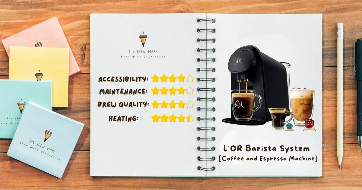 L'OR Barista System [Coffee and Espresso Machine] Ratings